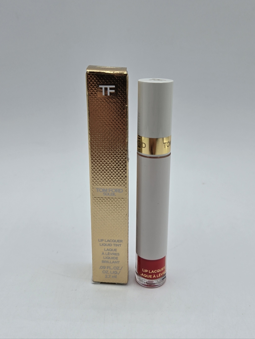 Tom Ford Soleil La Vie En Rouge # 6 Lip Lacquer Liquid Tint - Picture 5 of 15
